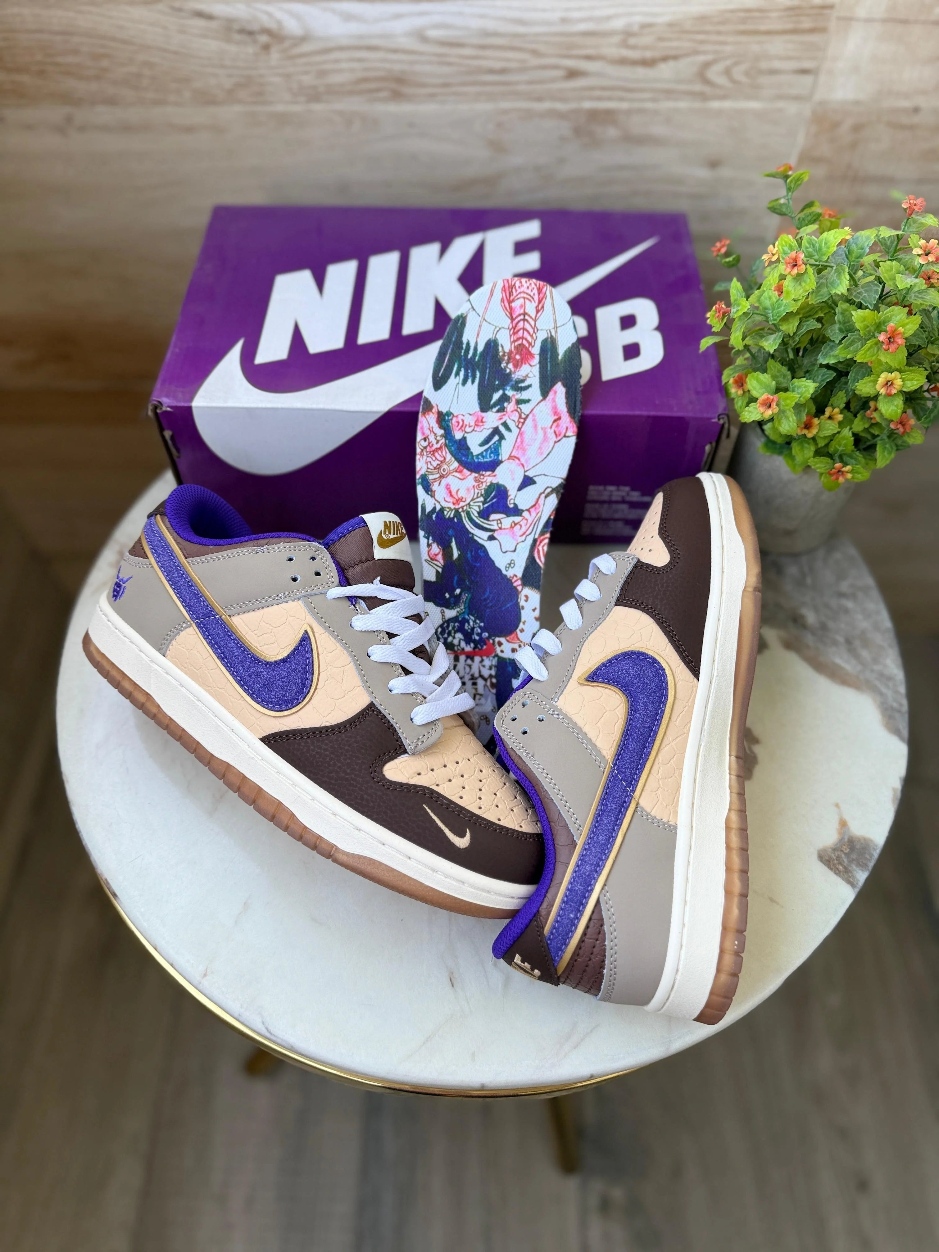 Nike SB Dunk Setsuban – Premium Leather Sneakers with Cushioned Comfort