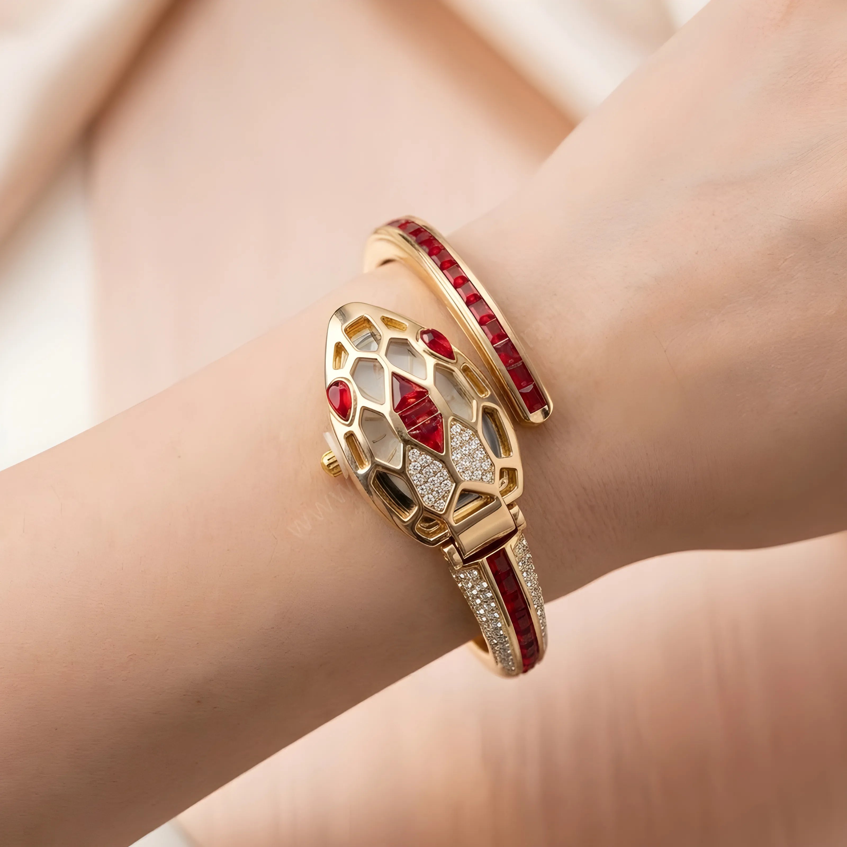 Ruby Serpent Watch