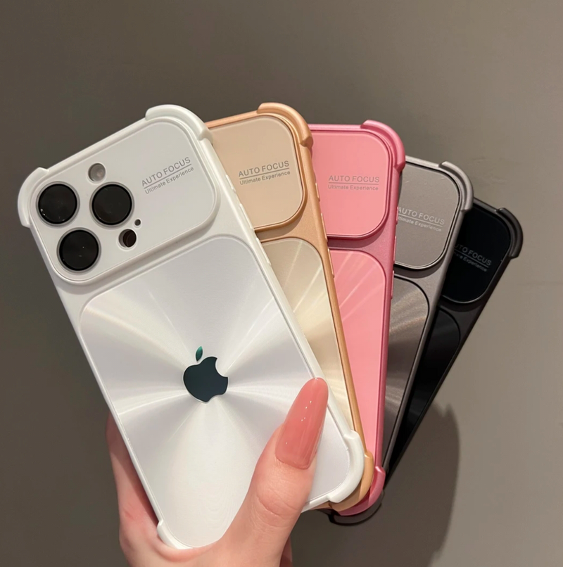 Minimalist and premium aurora-style case for iPhone 17 Pro Max, also compatible with iPhone 16, 15, and 14