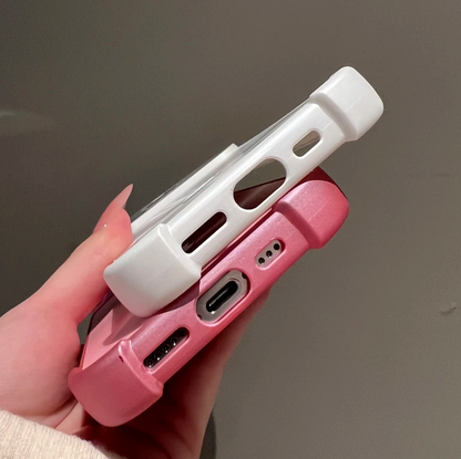 Minimalist and premium aurora-style case for iPhone 17 Pro Max, also compatible with iPhone 16, 15, and 14