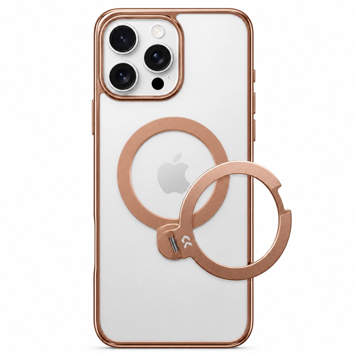 CASEKOO StandKOO Pro Halo Titanium Clear Case