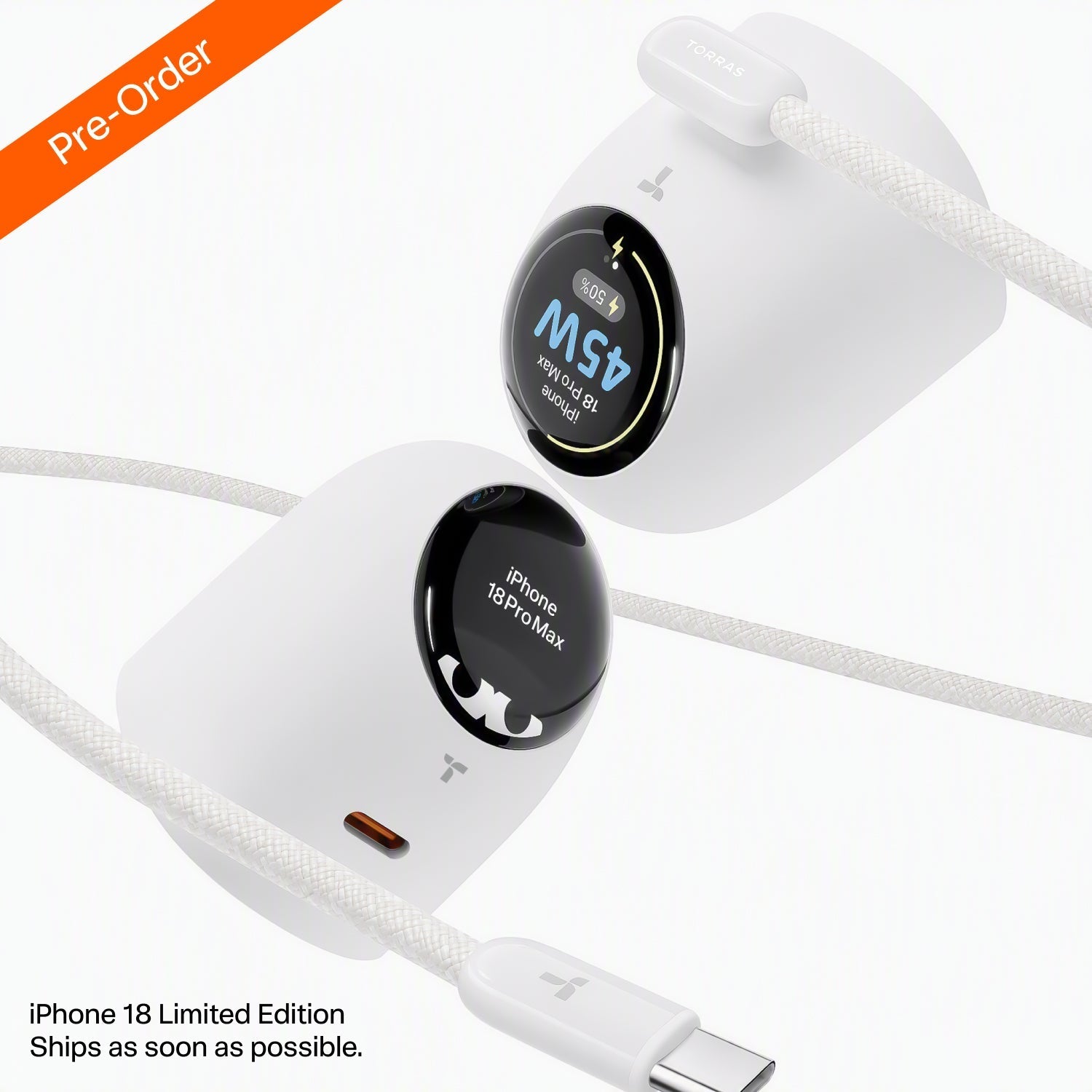 TORRAS FlashEye-Dot Smart Interactive Display Charger