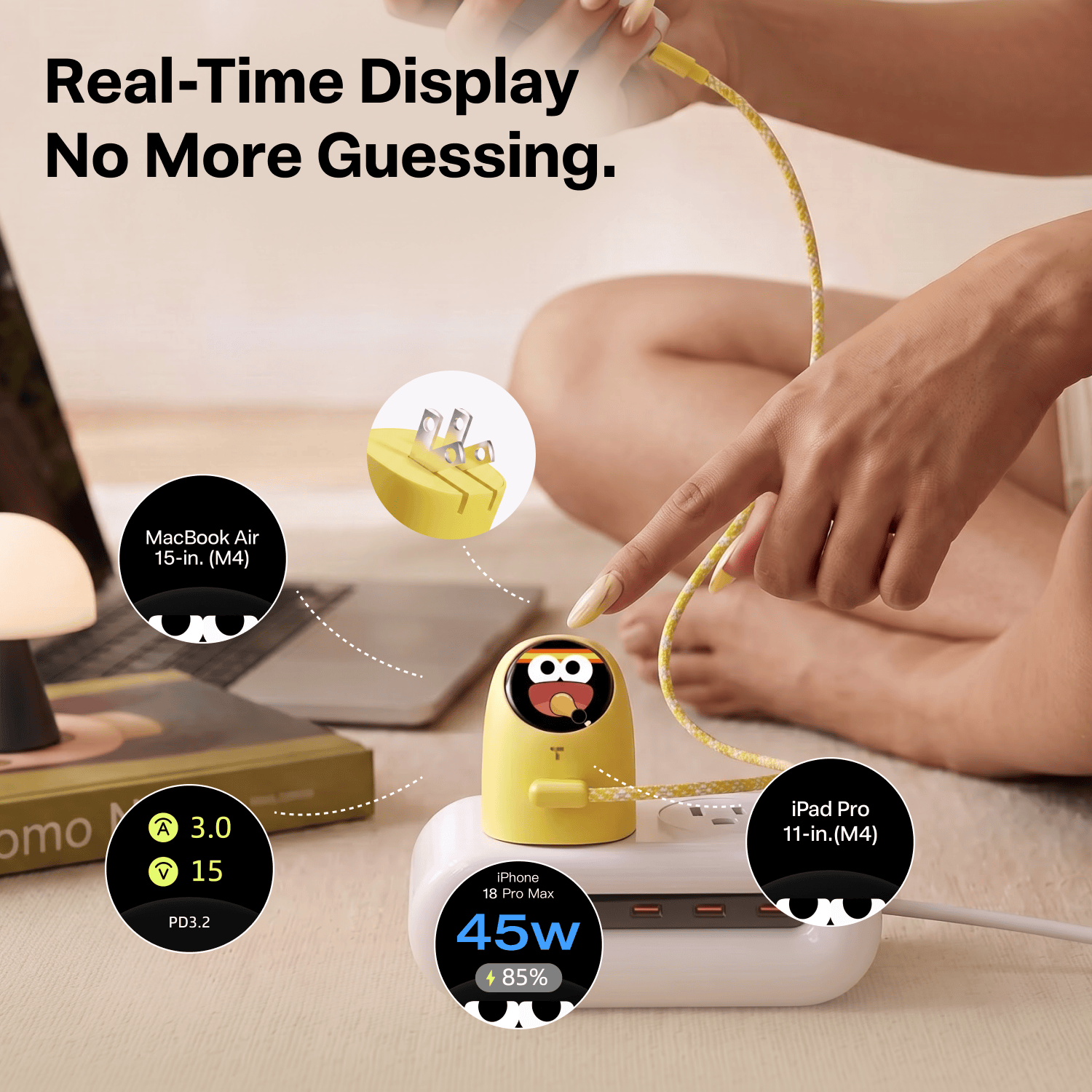TORRAS FlashEye-Dot Smart Interactive Display Charger