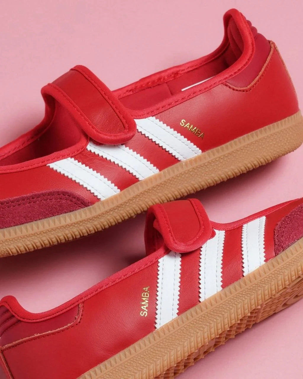 Adidas Samba Women Sneakers Red Premium Casual Shoes